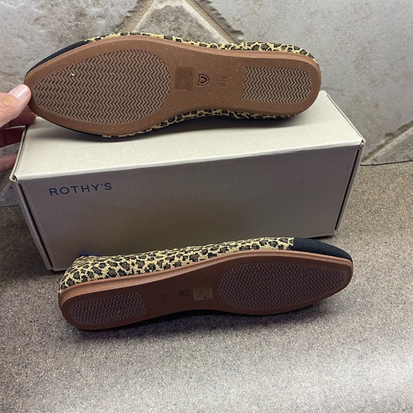 🆕 Rothy’s “Little Cat” The Square Flat Shoes, Size 8.5 - Picture 4 of 11